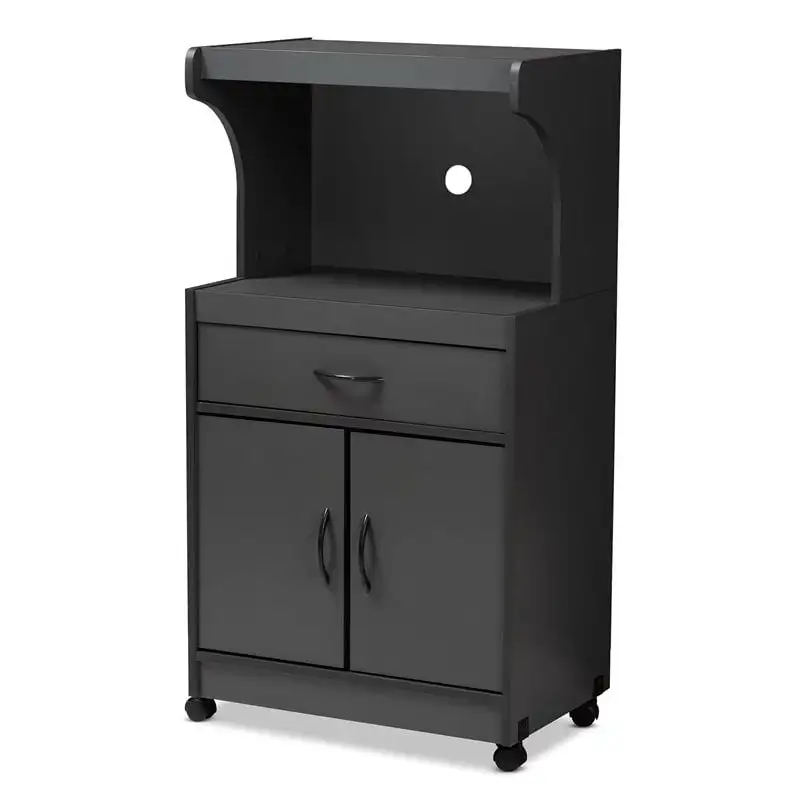 

Tannis Rolling Microwave Kitchen Cabinet