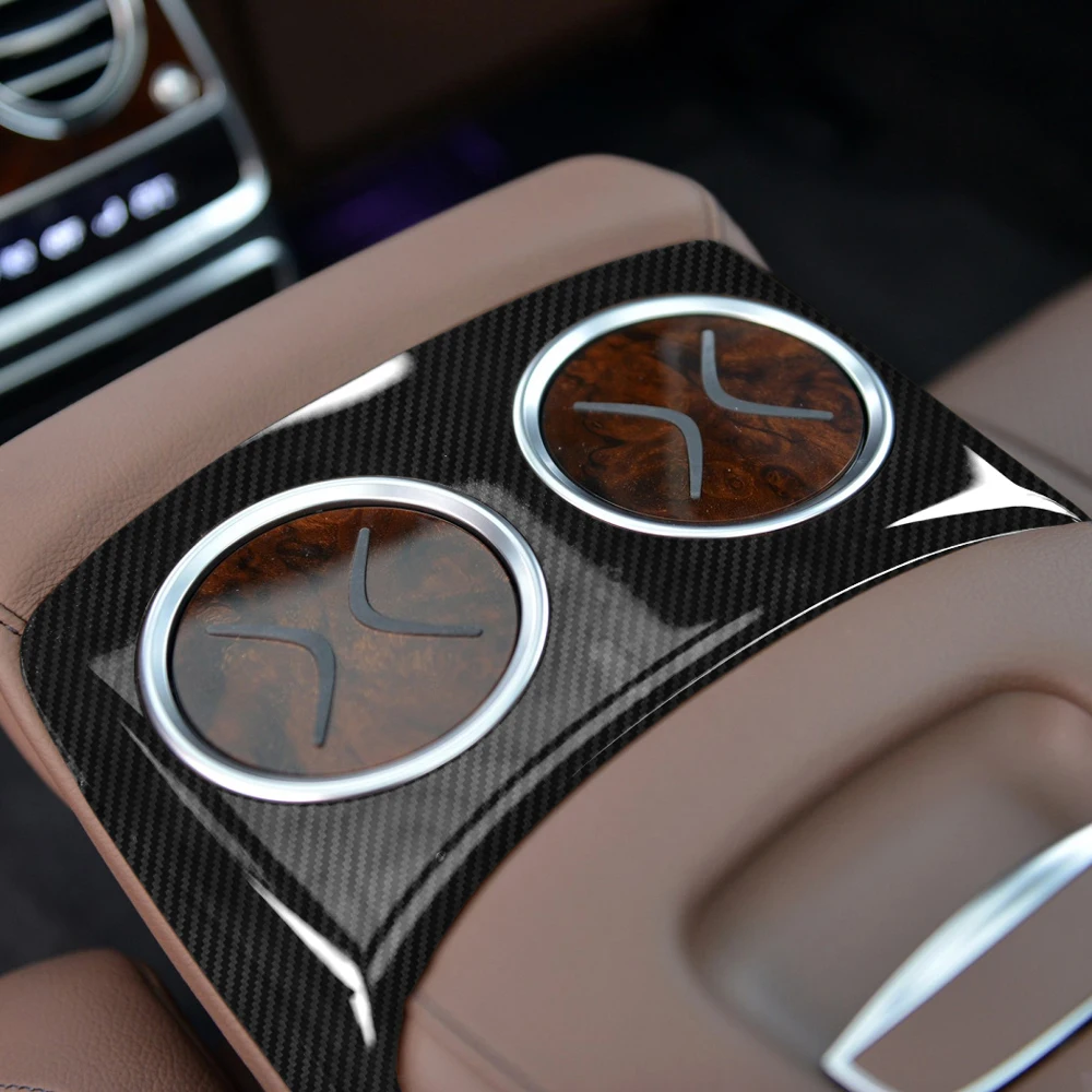 Декоративная наклейка из углеродного волокна подходящая для Mercedes Benz S-Class W222 2014-2020