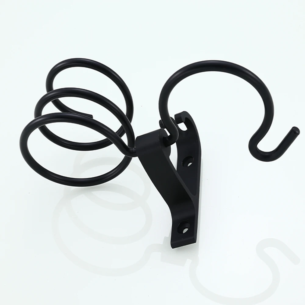 Стеллаж для сушилки волос настенное крепление полка хранения крючки ванной