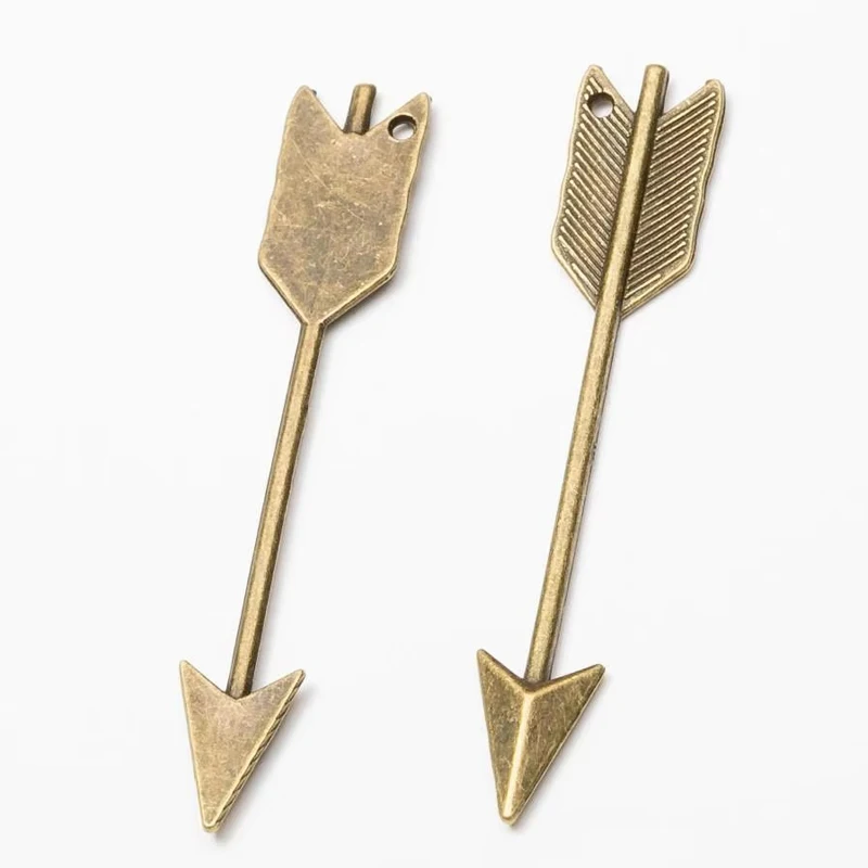 40 шт. 11*64 мм ZAKKA продуктовый креативный ретро элементы холодного оружия лук и