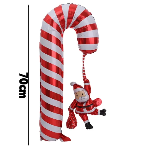 Рождественские воздушные шары из фольги