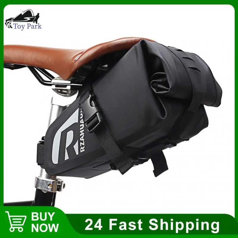 

Bicycle Mountain Bike Saddle Bag Large-capacity Waterproof Rear Tail Bag Folding Bike Rear Seat Bag Riding Equipment