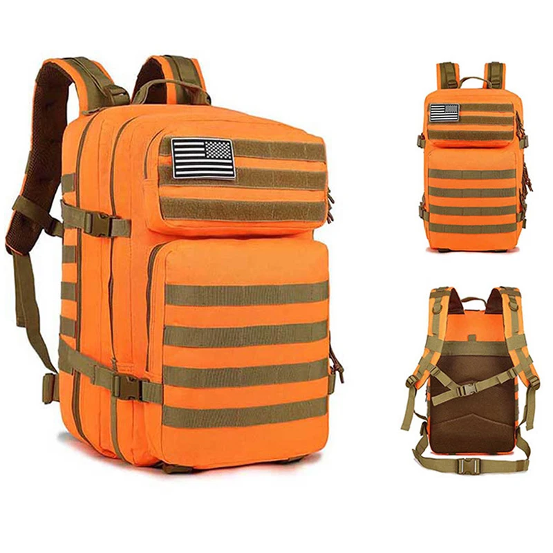 

50L Camouflage Army Backpack Men Military Tactical Bags New Hiking Backpack Hunting Trekking Rucksack Waterproof Bug Out Bag