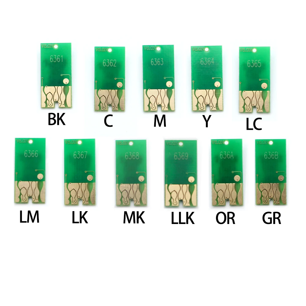700 мл T6361-T6369 T636A T636B чип сброса картриджа с чернилами для принтера Epson Stylus Pro 7790 7910 9900