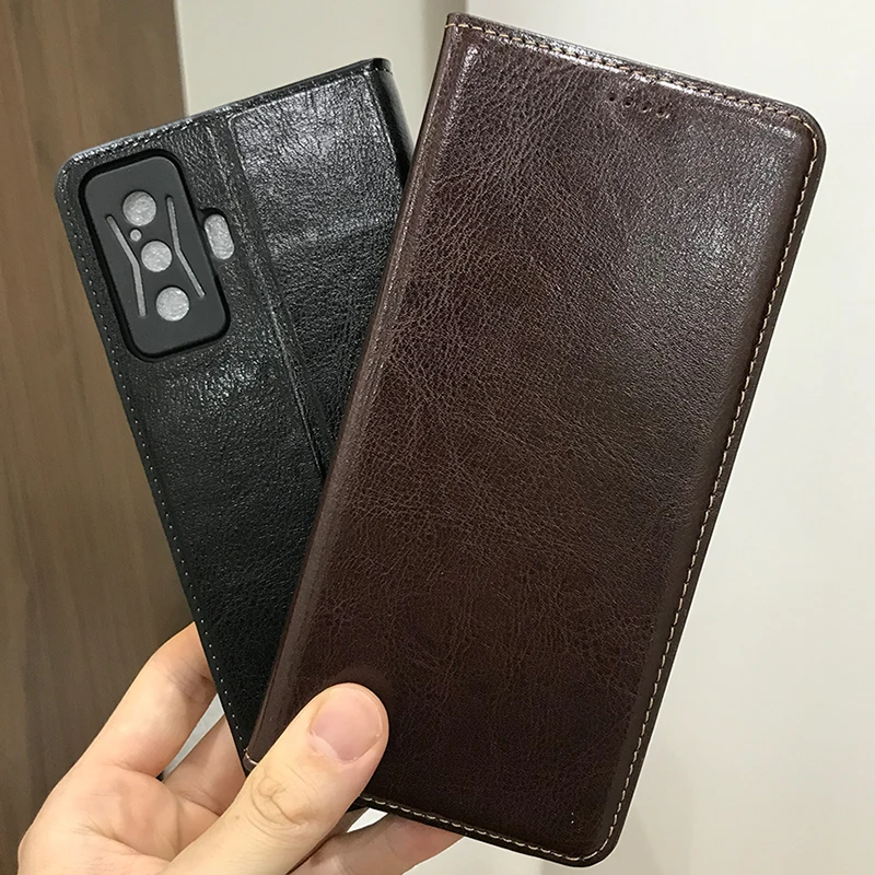 Магнитный 360 натуральная кожа кожаный чехол противоударный Флип Бумажник Книга