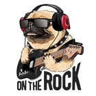 Мужская футболка с надписью нашивки в форме собак в полоску, термо-Стикеры для одежды