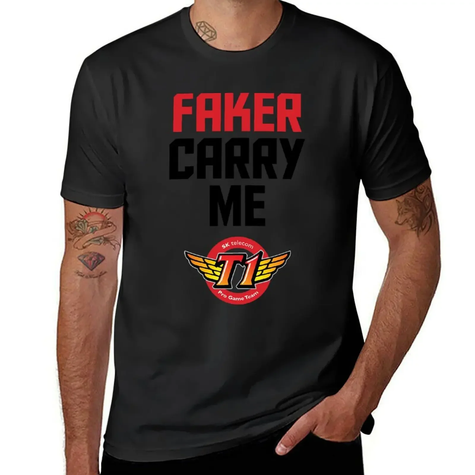 Мужские футболки Faker Carry Me