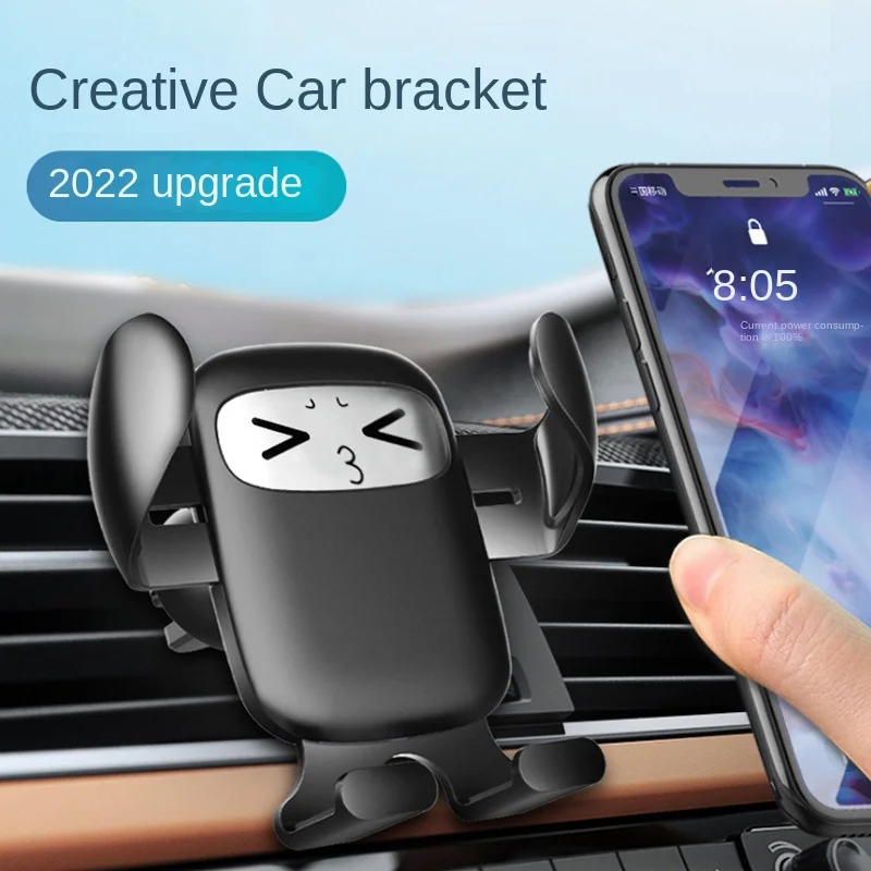 

Cute Gravity Phone Holder Car Phone Holder Air Vent Clip Mount Mobile Support GPS Phone Stand for iPhone