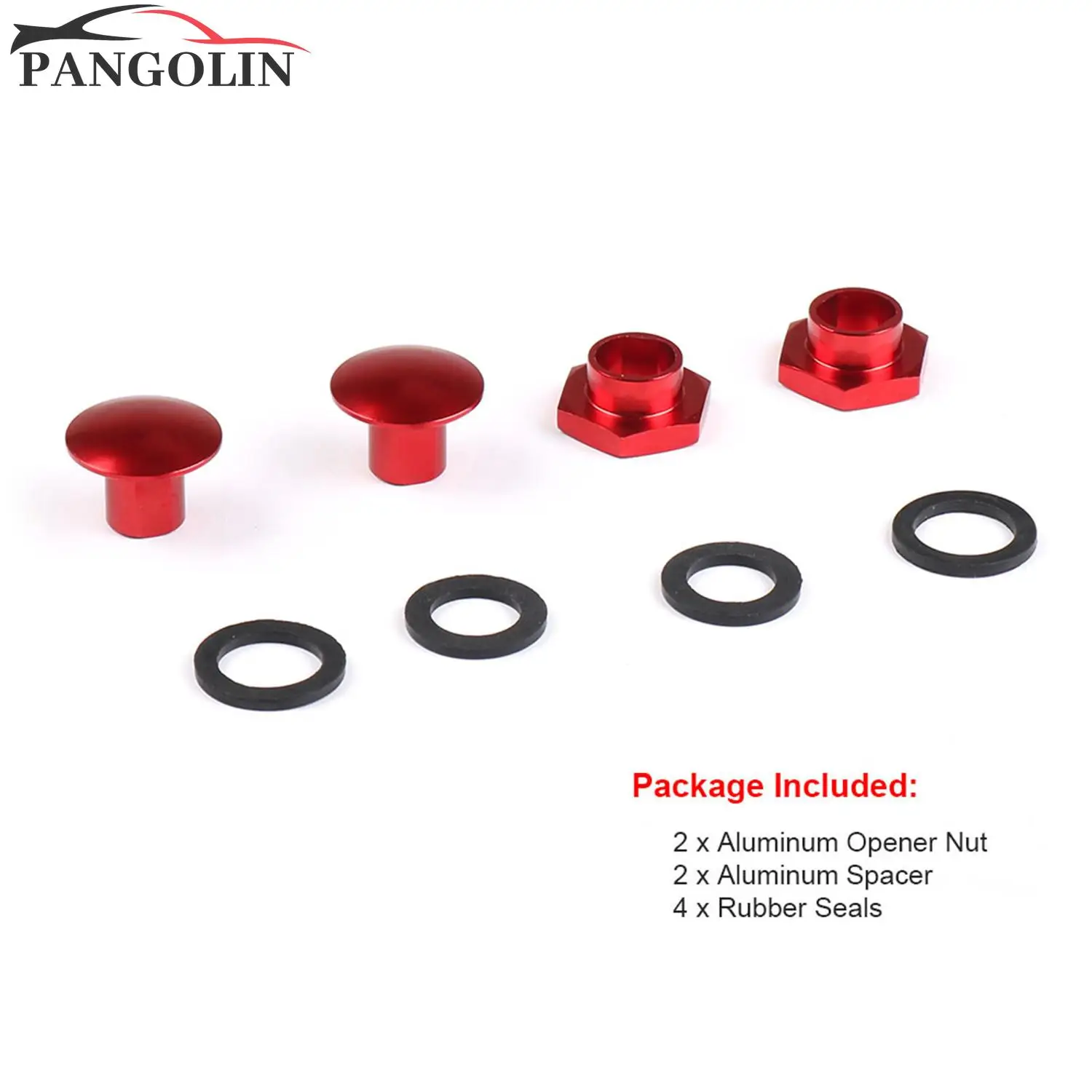 

8PCS Black/Red Rear Glass Strut Hardware Kit For 1992-1995 Honda Civic 3Dr Hatchback EG6 CRV 1997-2001 Honda CRV