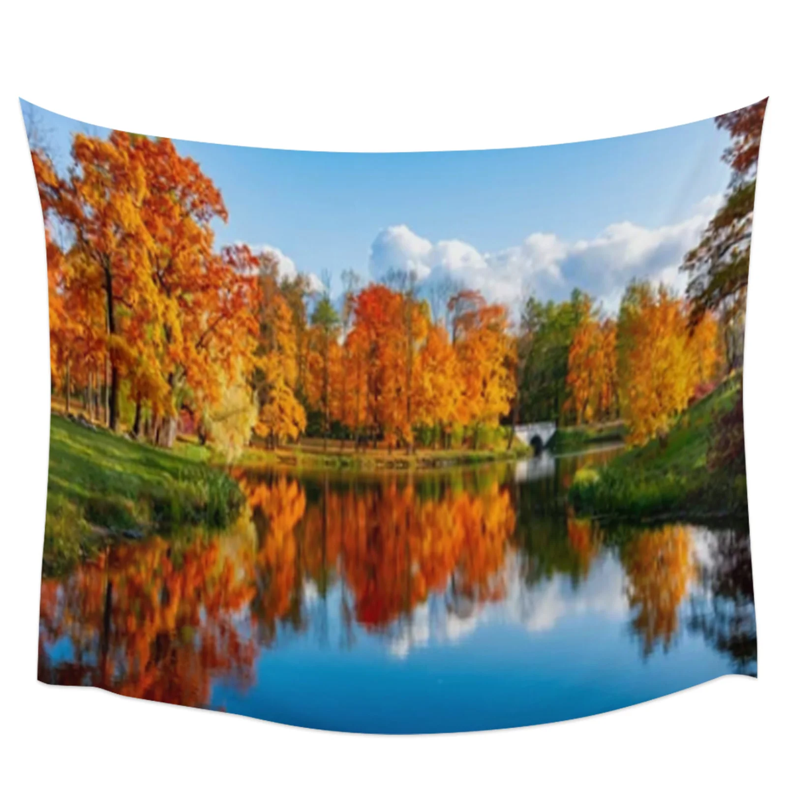 

Осенний гобелен для парка, настенный домашний декор, Настенный декор для спальни, гобелен, гобелены для спальни