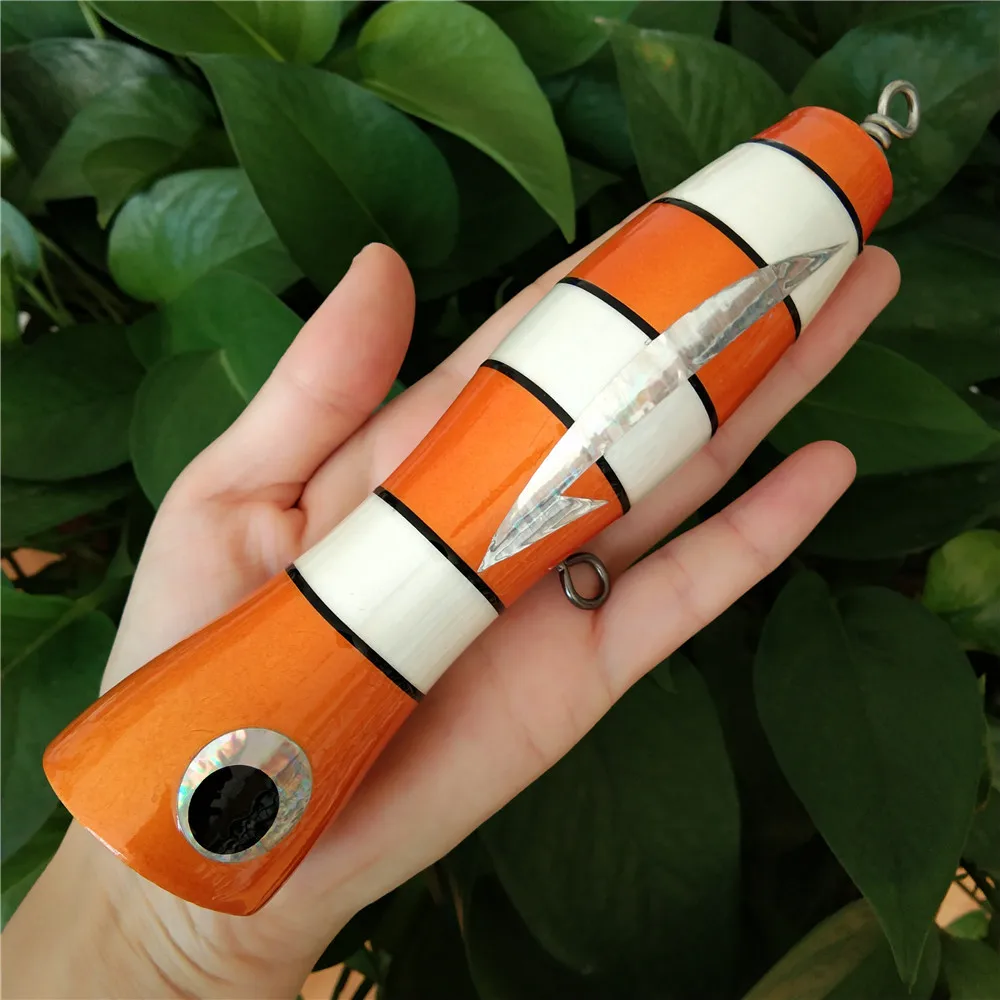 

15 см, 70 г, Поппер, деревянная приманка, Поппер для рыбной ловли, Троллинговые приманки, поверхностная деревянная приманка, поппинговые прима...