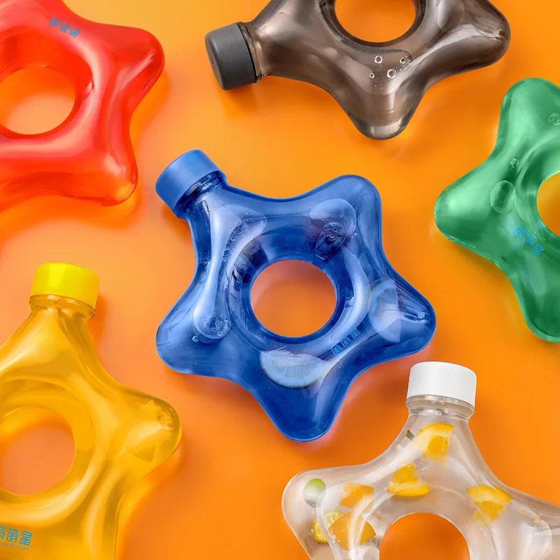 Пластиковый стакан л с соломинкой детская кавайная спортивная чашка для