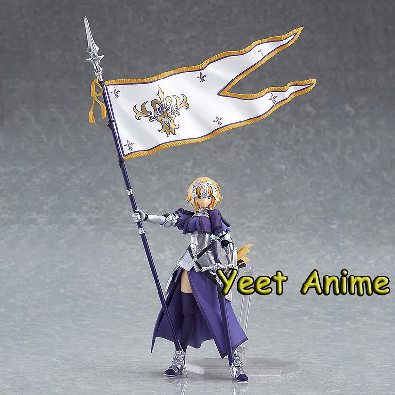 

15CM Hot Anime Figma 366# Fate/Grand Order Ruler Joan Of Arc PVC Action Figure Static Collection Ornament Model Doll Toys Gift