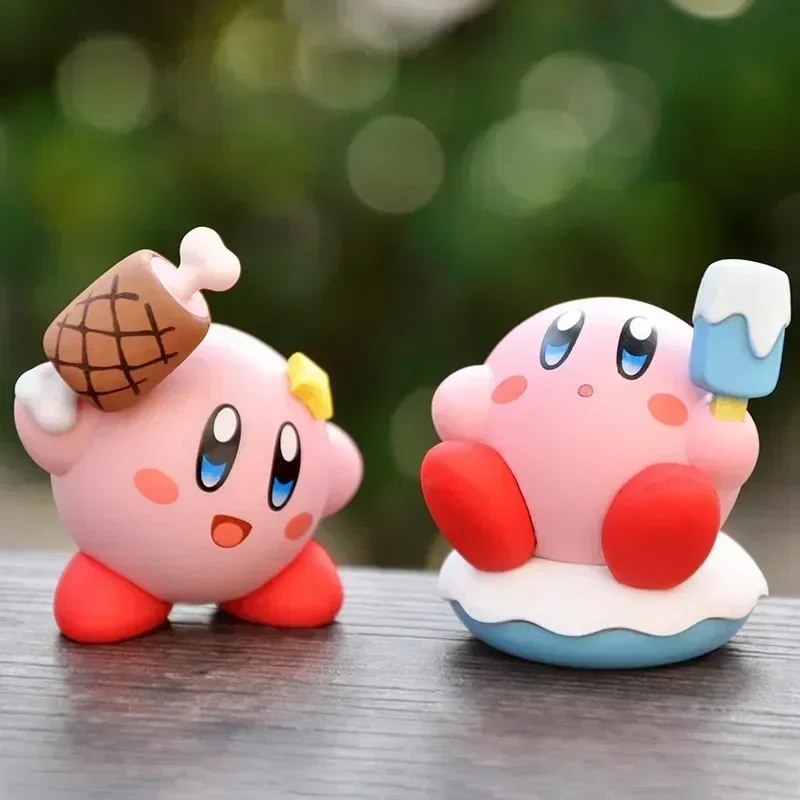 6 шт./набор виниловые куклы для украшения торта Kirby