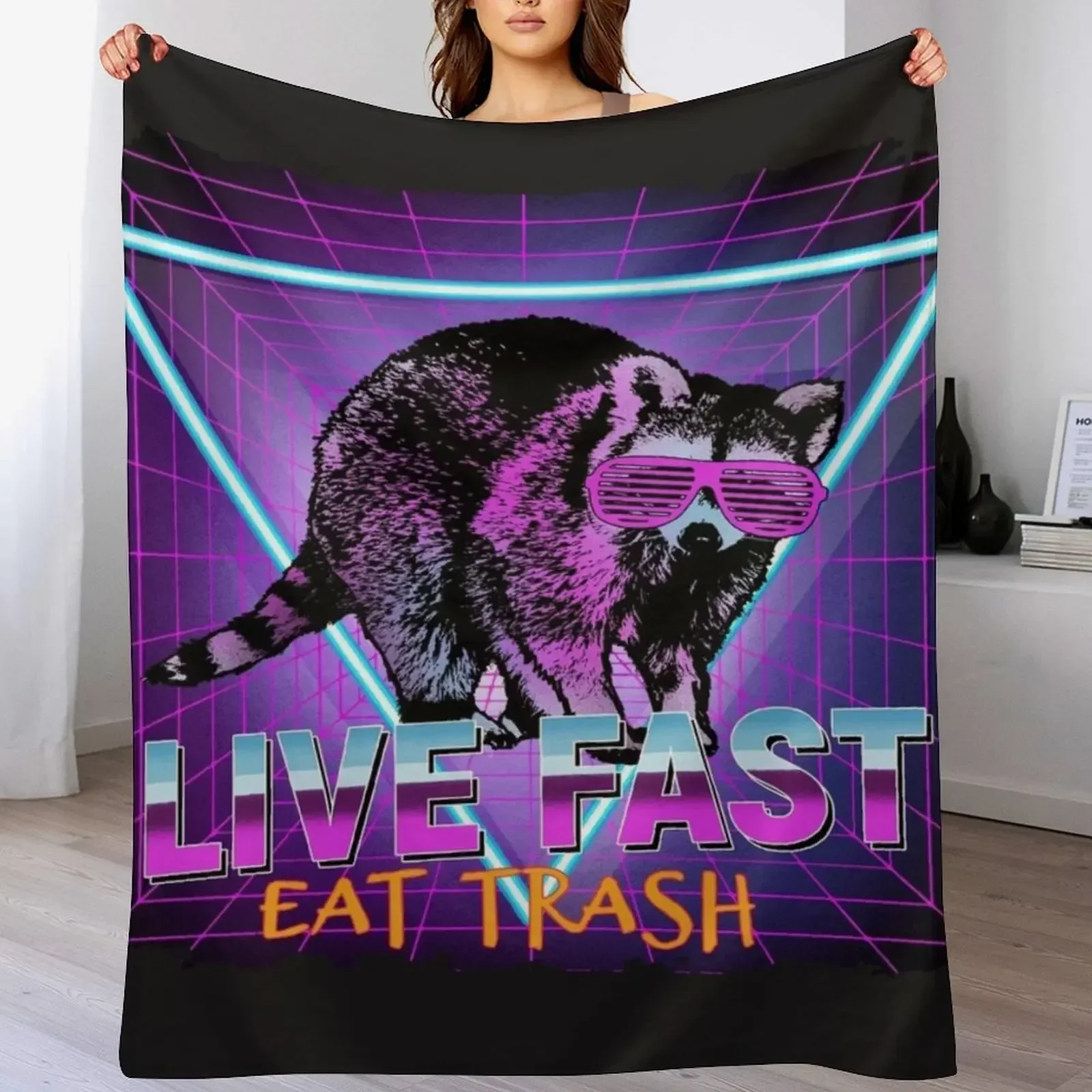 Сигил Великобритании Арнора и Гондора (Gondorian черный вариант) Плед на диван