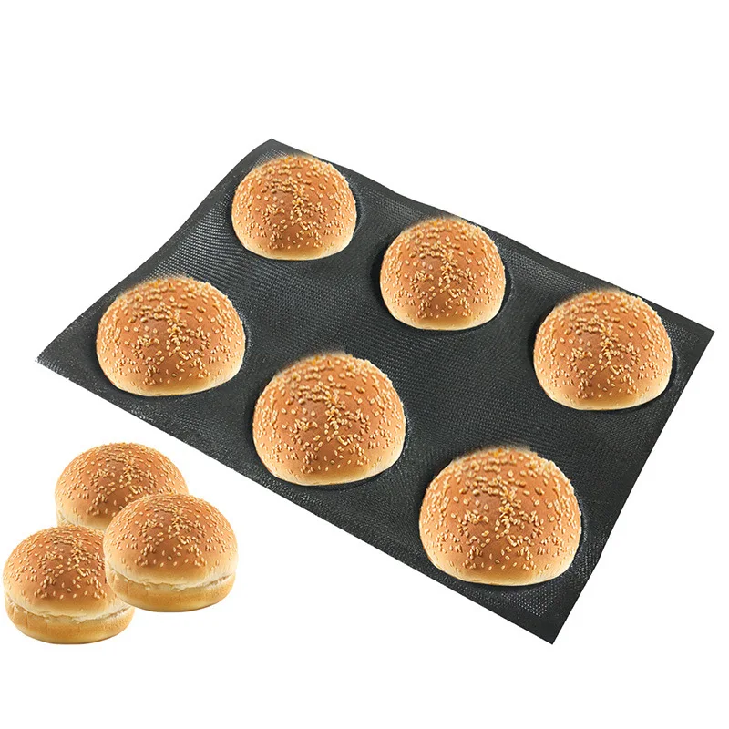 

Boussac Brand Bun Mold for Domestic Ovens Silicone Breathable Mold Baking Tool