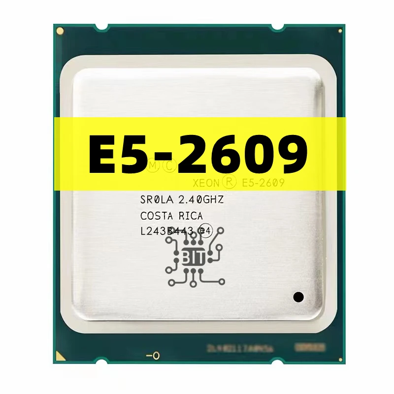 

Б/у Технические параметры 2,40 ГГц 4 ядра 10 МБ LGA2011 E5 2609 процессор Бесплатная доставка