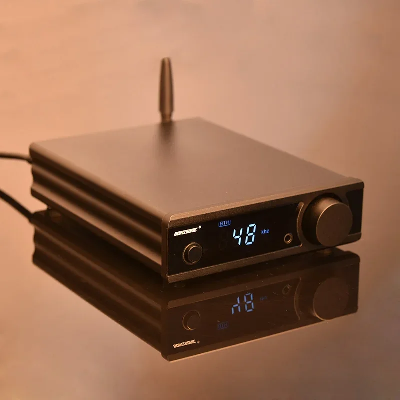 Hi-fi стерео усилитель мощности BRZHIFI Bluetooth 5 0 TDA7498E с активным Φ Amp USB/OPT/COAX DAC декодер