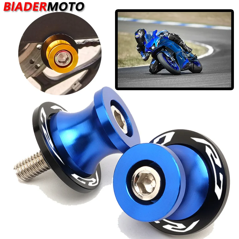 Moto Cnc Alluminio Stand Swingarm Bobine Slider Stand Vite Swingarm Accessori Per Yamaha Yzf-R7 Yzf R7 Yzfr7 Tutto L'Anno