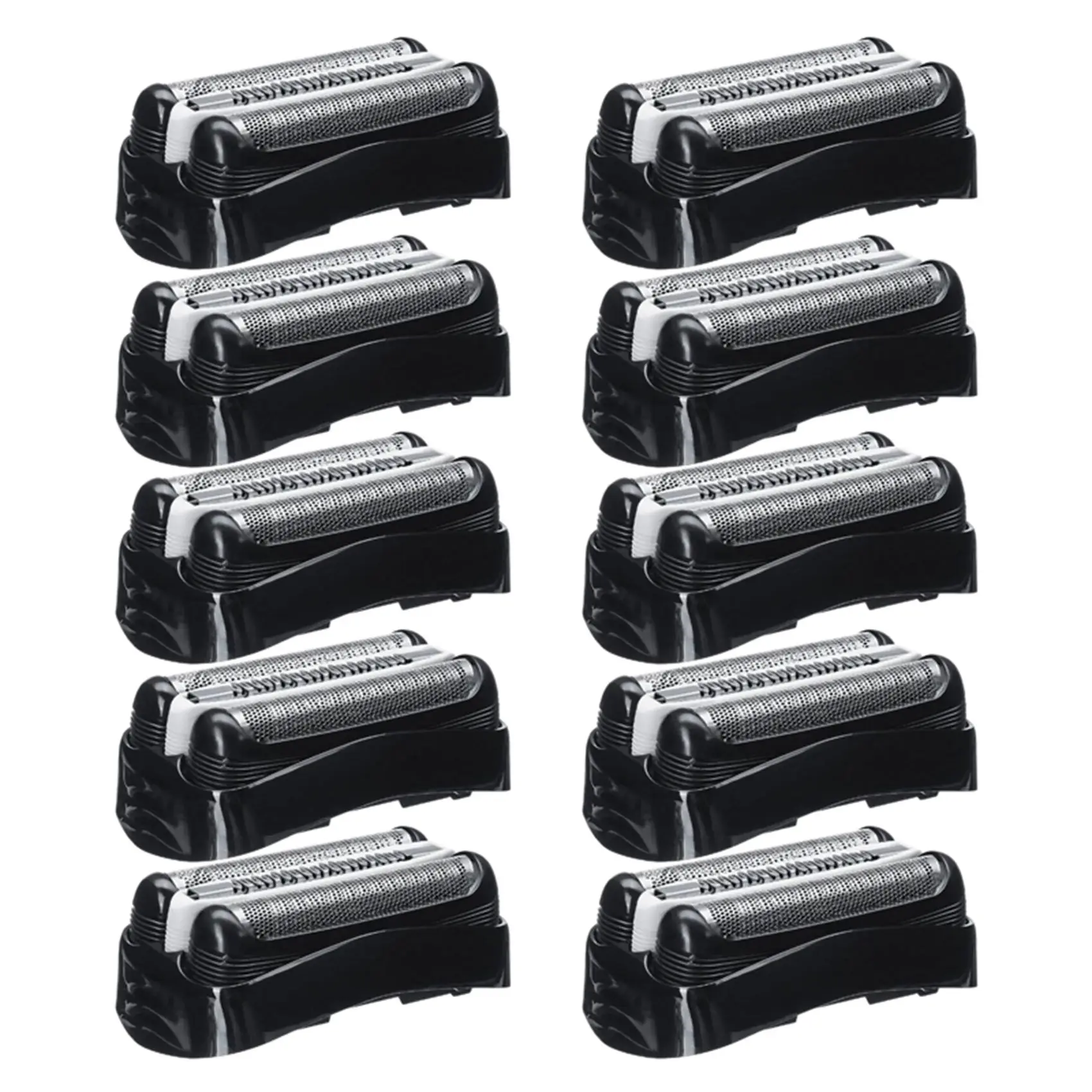 

10X Shaver Blade Razor Replacement Shaver Foil Head Part Cutter Accessories for Braun Razor 32B 32S 21B 21S ,32B Solo