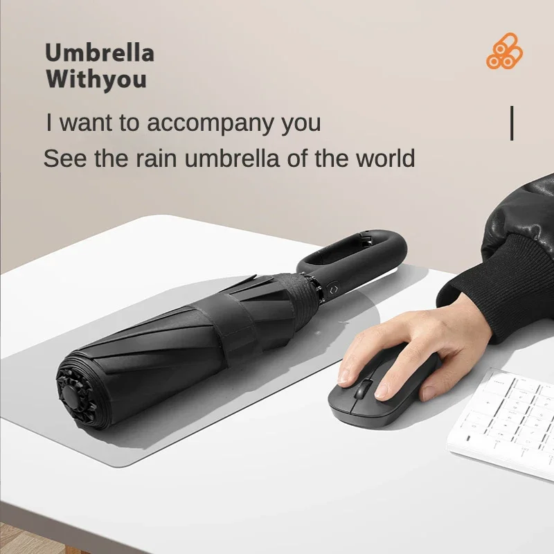 

Прочный Ветрозащитный Мужской Зонт с костяной застежкой, 10 дюймов, двойной женский Автоматический полностью Стандартный Большой складной зонт, водонепроницаемый усилитель