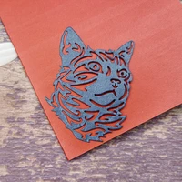 ocelot metal cutting die cut mold photo album card making stencil paper diy craft handmade happy birthday mould