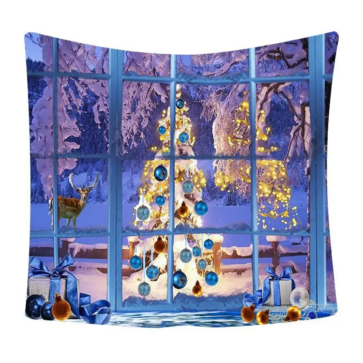 

Christmas Tapestry Decoration wall hanging for Bedroom Room Decor Christmas New Year Print Blanket anime tapestry boho