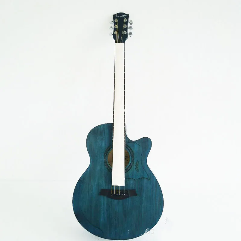 

Folk Professional Custom Acoustic Guitar Jazz Hollow Portable Six-string Guitar Beginner 40 Inches Guitarra Espanola Musicman