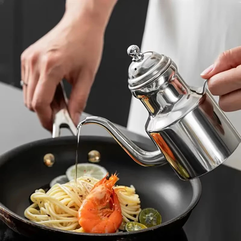 Нержавеющая сталь Бутылка распределителя оливкового масла 310 мл / 500 Стеклянная