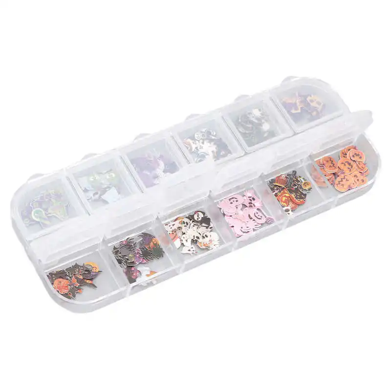 

Nail Art Decals Halloween Themed Patterns Nail Art Stickers Set for Phone Covers