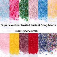 1 622 5mm super excellent frosted ancient dong beads diy hand beaded clothing embroidery tassel accessories materials etc