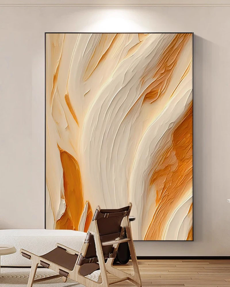 

New Design Art Canvas Wall Picture Home Good Decorative Large Size Pure Handmade Abstract Knife Oil Painting Unframed