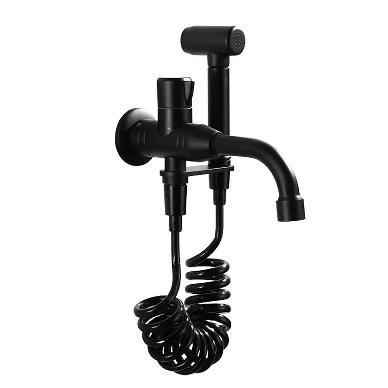 

1 PC Cold Water Kitchen Sink Faucet With Spring Stainless Steel Sprayer For Home Kitchen