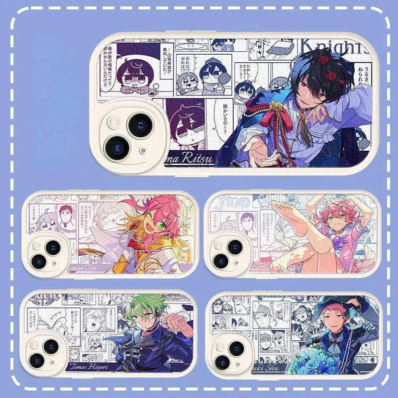 

Ensemble Stars for Phone Case Anime Sakuma Rei Tori Himemiya for IPhone X 11 12 13 Pro Max Full Lens Protection Cover Accessorie