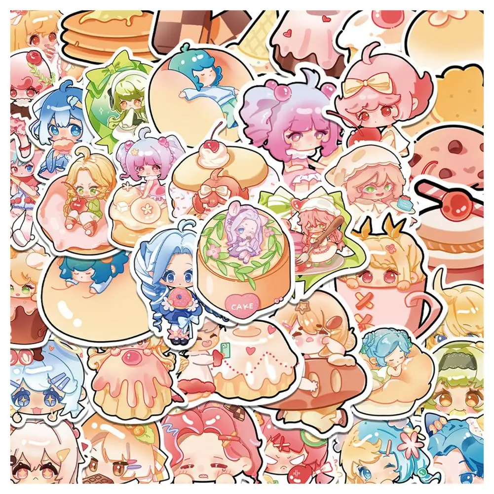 

40Pcs Scrapbooking Stickers Fashion High Viscosity Waterproof Children Gift Girl Stickers Laptop Stickers