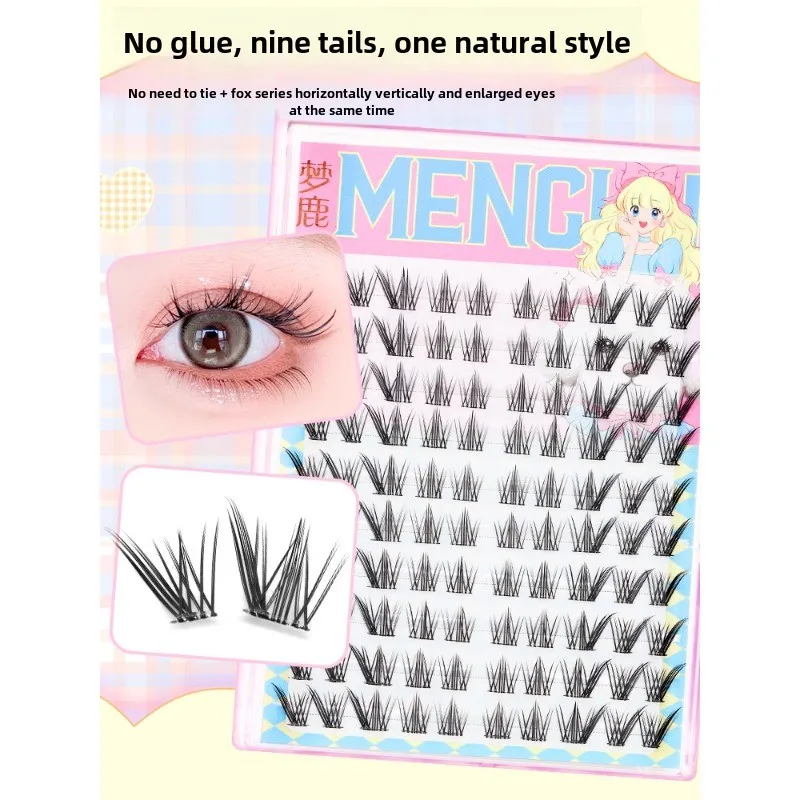 Dream Deer без клея девятихвостый кролик натуральный косой летающий лиса накладные