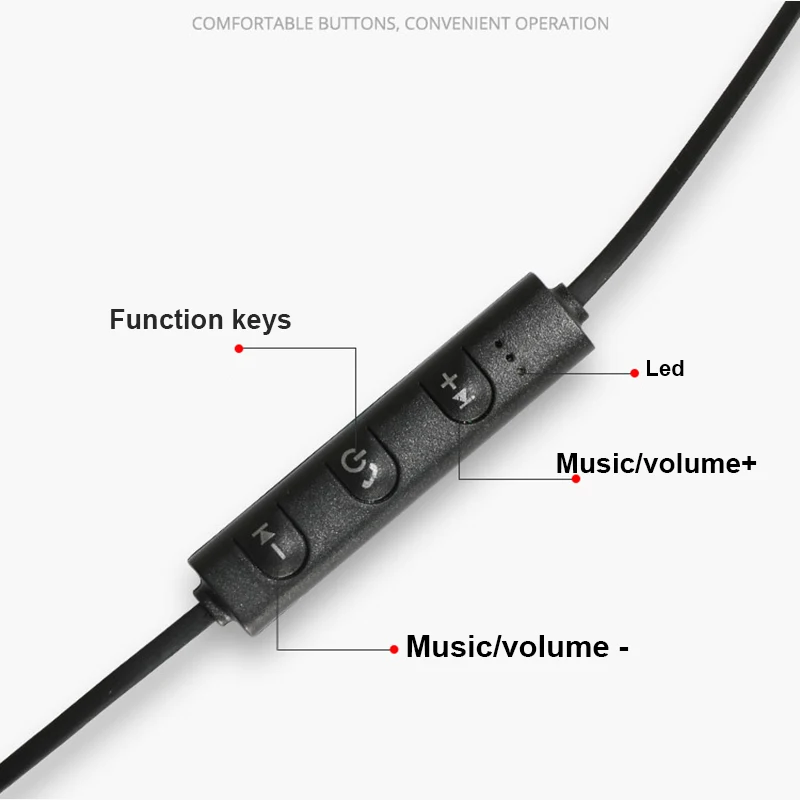 Беспроводные Bluetooth-наушники водонепроницаемые спортивные наушники для бега с