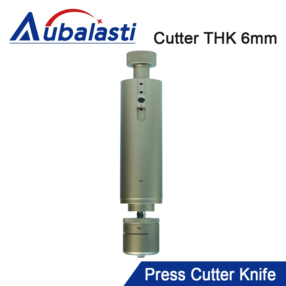 Aubalasti Press Cutter Knife Cutter Thickness 6mm Vibrating Knife Head for Soft Glass Car Sticker PP Paper Blanket and Paper Jam