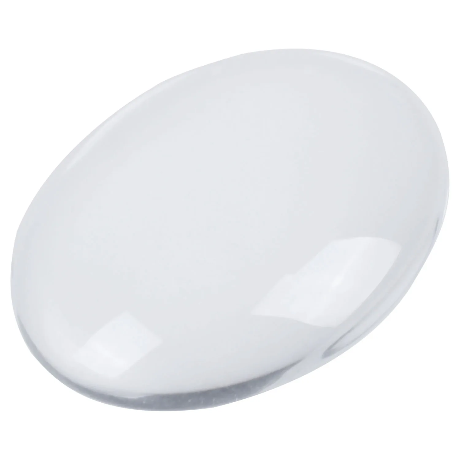 

10 шт. Овальный кристально прозрачный стеклянный кабошон купольный декор 30x40 мм