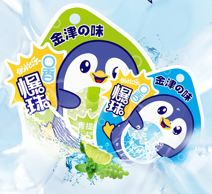 

Освежающие жареные конфеты с дыханием шарики с мятной полостью для девочек Популярные шарики освежающие целующиеся конфеты жевательные ге...