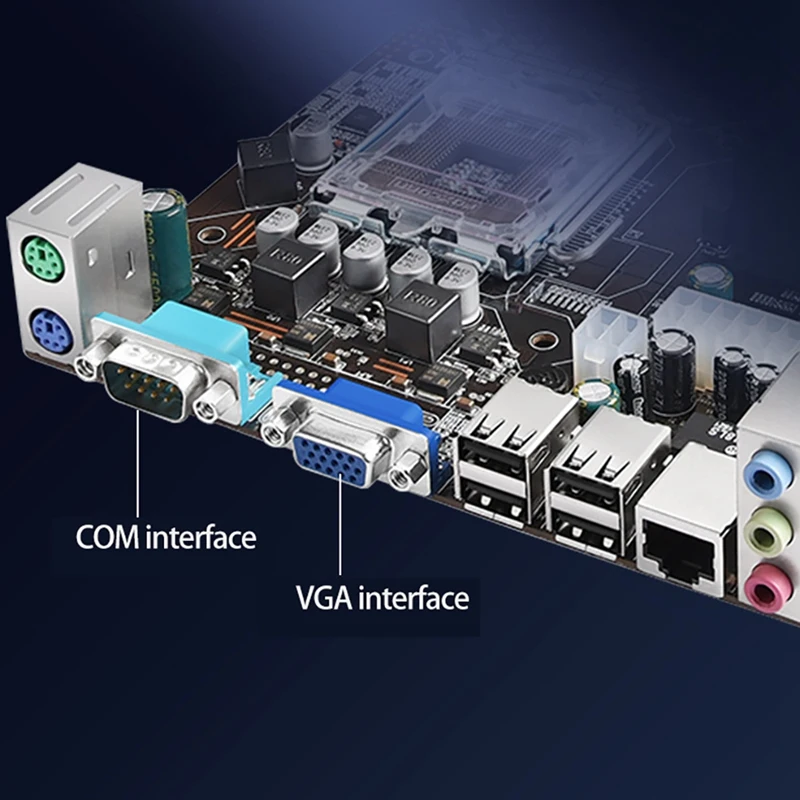 945 Материнская плата LGA1155 Core I7/I5/I3 CPU 2X DDR2 RAM PCIE X16 SATA2.0 USB2.0 материнская поддерживает