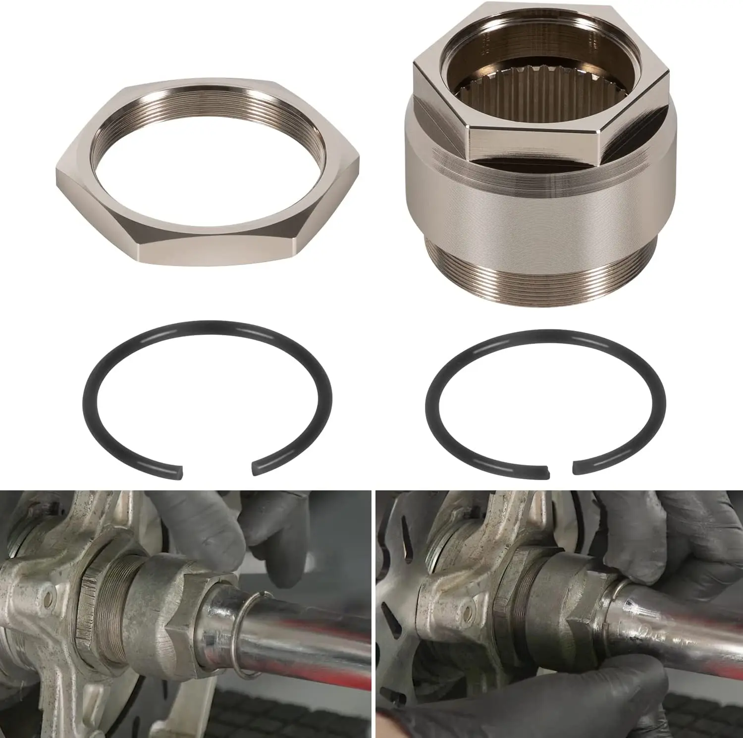 Задняя ось блокировочная гайка зажим Болт втулка для Honda TRX300EX TRX400EX TRX250X TRX400X ATC250R ATC350X