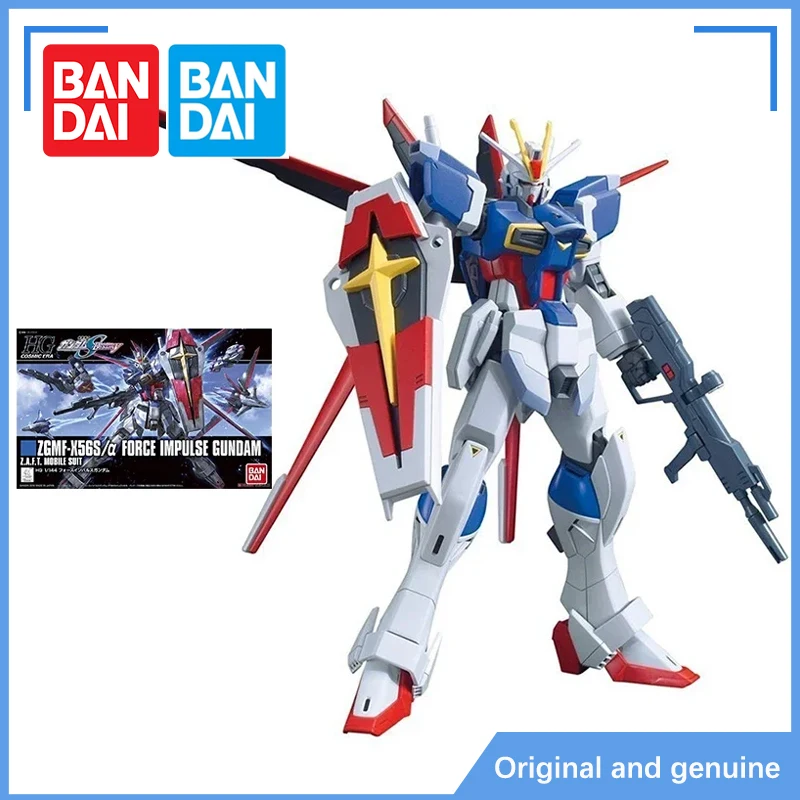 Оригинальный комплект модели Spot Bandai Gundam аниме-фигурка HGCE 198 1/144 ZGMF-X56S Force Impulse