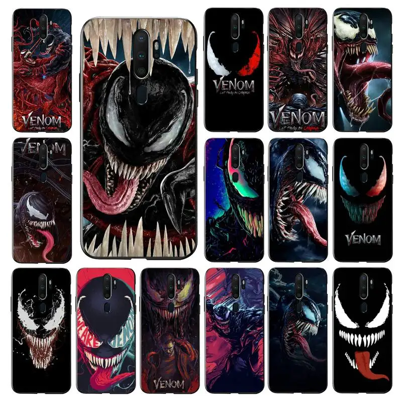

Disney Venom Face Phone Case for Vivo Y91C Y11 17 19 17 67 81 Oppo A9 2020 Realme c3