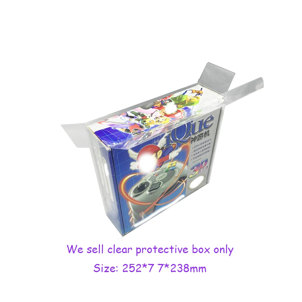 

5 шт., прозрачная витрина для игровой консоли