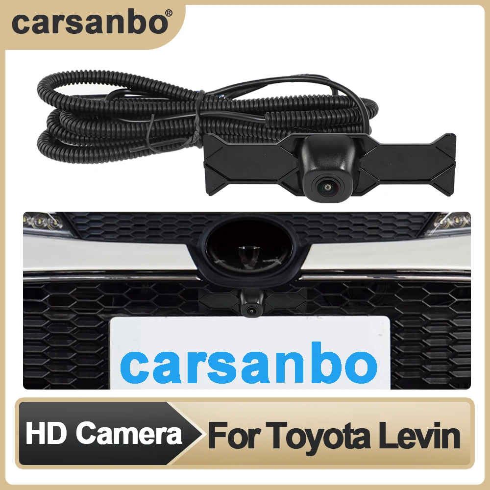 Carsanbo Car Front View OEM Camera HD Wide Angle 150° Fisheye Night Vision Camera for Toyota 2019levin Parking Monitoring System Carsanbo Car Front View OEM Camera HD Wide Angle 150° Fisheye Night Vision Camera for Toyota 2019levin Parking Monitoring System