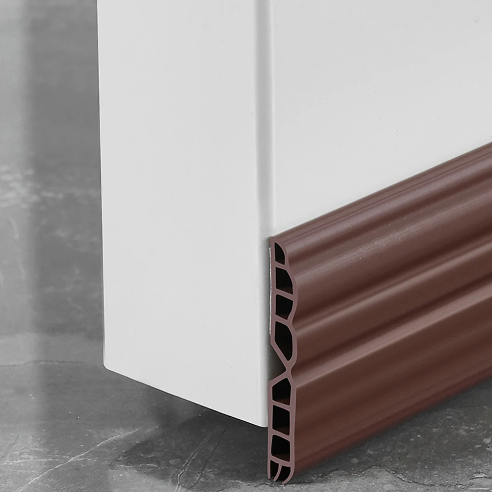 

100cm Door Bottom Seal Strip Weather Strip Under Door Draft Stopper Door Bottom Wind Sweep Blocker Waterproof Sealing Strip