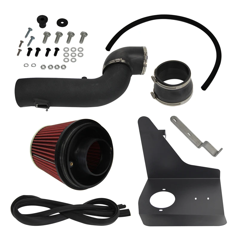 

Cold Air Intake Pipe Kit & Air Filter Fits for Chevrolet Camaro 6.2L V8 Engine 2010-2015
