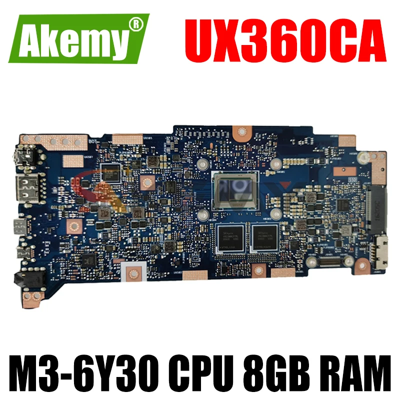 

90NB0BA0-R00080 For ASUS UX360CAK UX360CA Laptop Motherboard With M3-6Y30 CPU 8GB RAM 100% Fully Tested