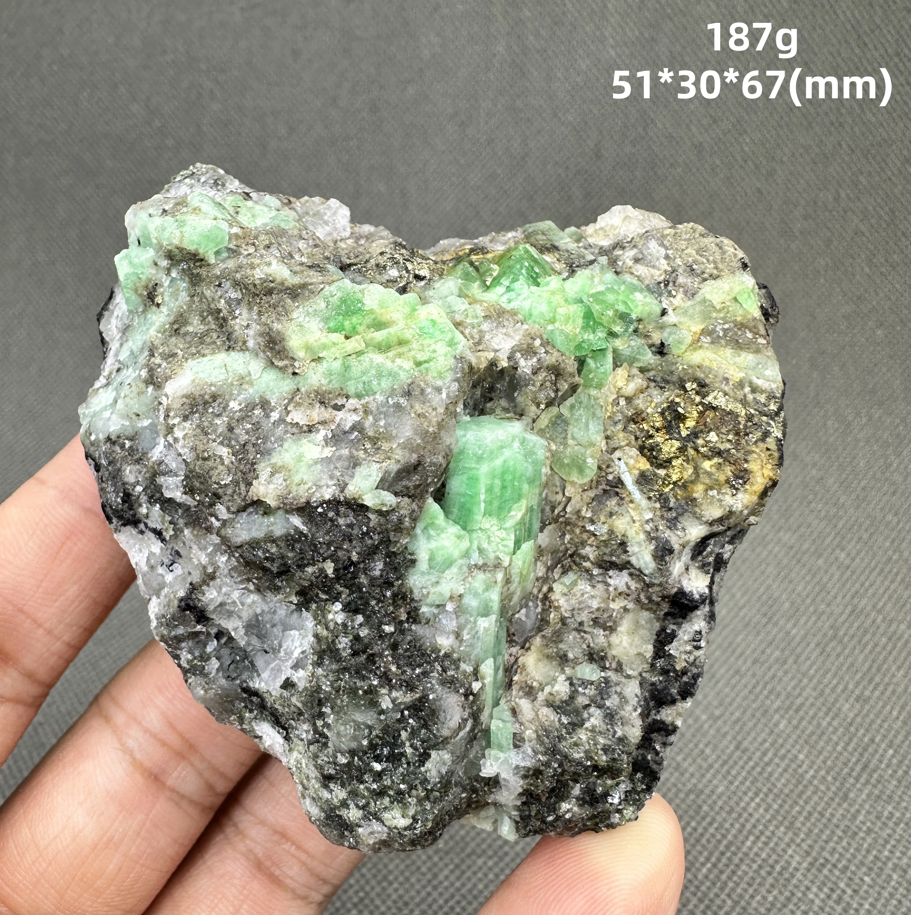 

Образец минерала изумруда QIANCHUAN